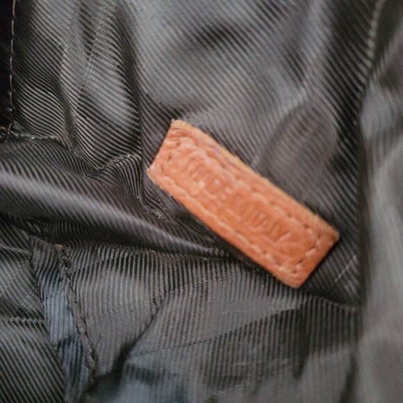 Authentic Burberry Brown Quilted House Check Fabric Tote - Picture 10 of 11